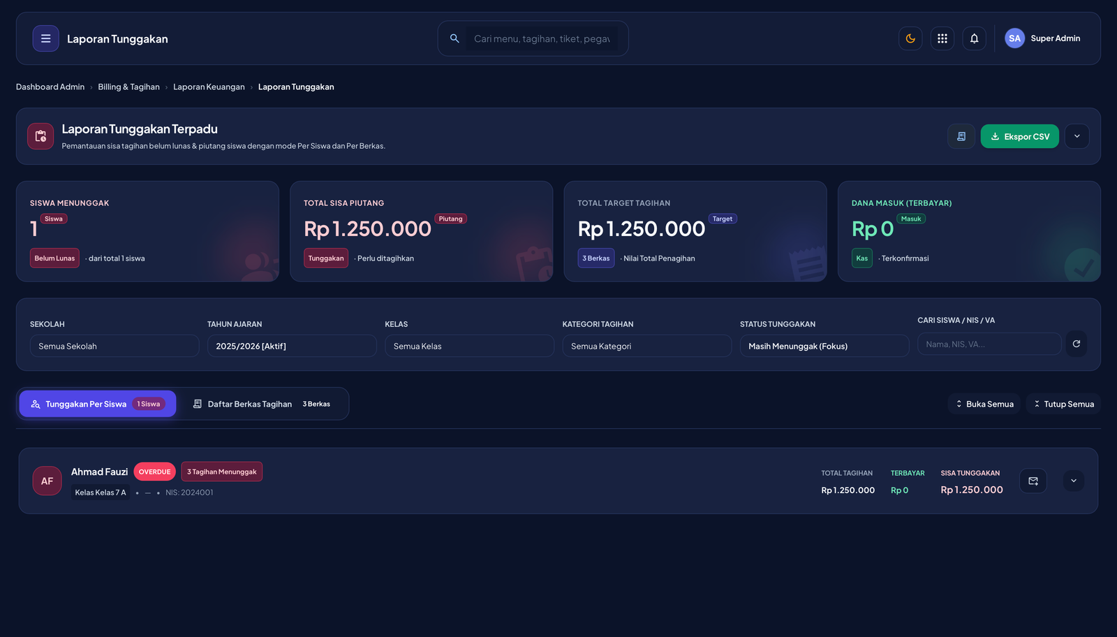 AI Tutor 24/7 (Dark Mode)