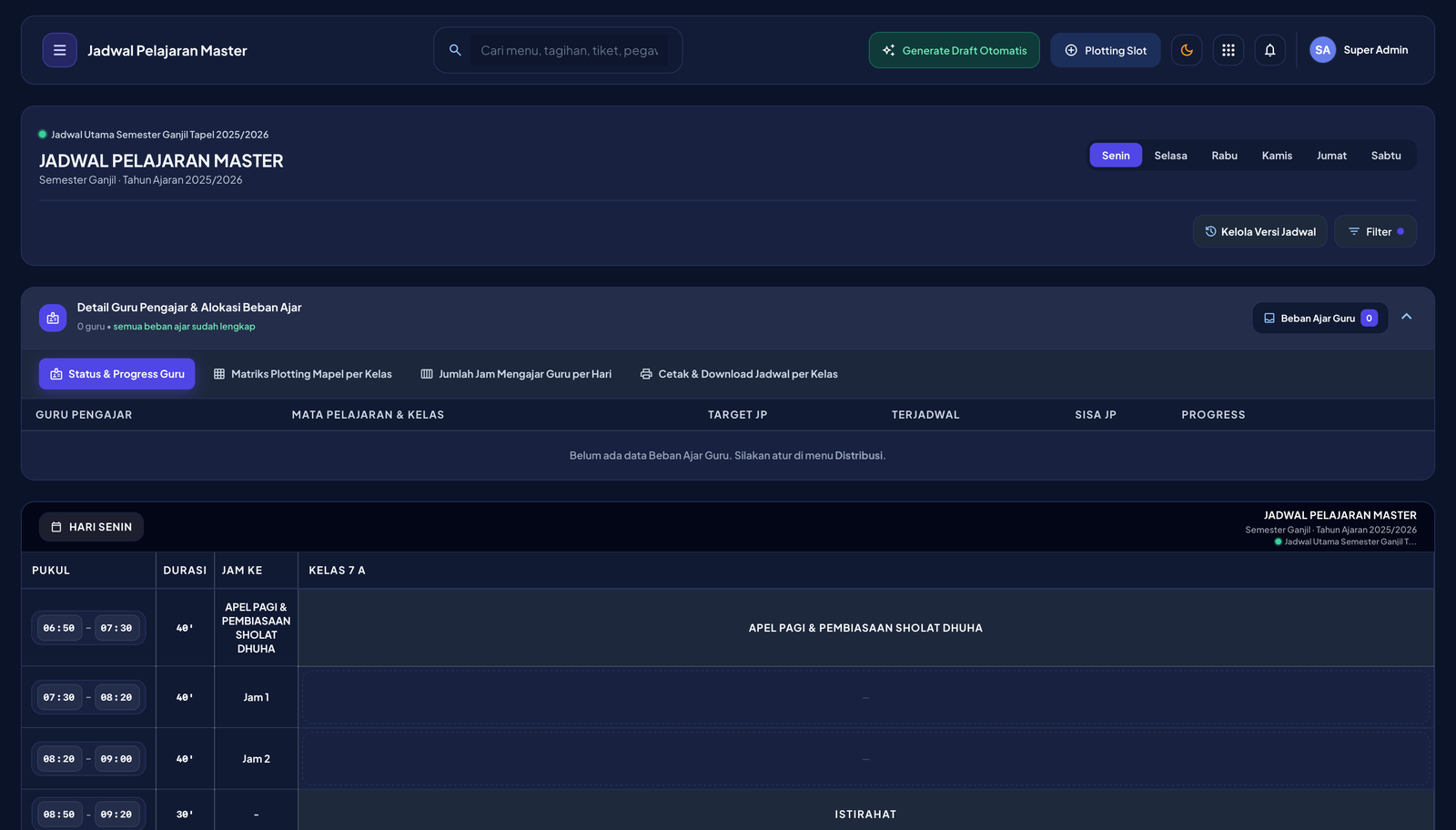 Sosial Komunitas (Dark Mode)